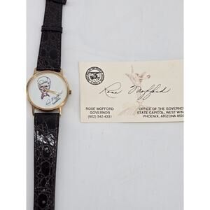 Vtg 1980s Rose Mofford 1st Woman Governor of Arizona Image Watch Commemorative